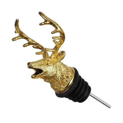 Metal Deer Head Bottle Spout